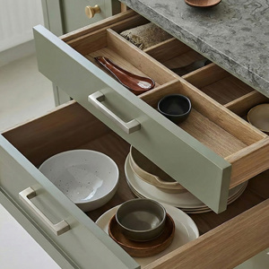 Factory Direct Modern Zinc Alloy Cabinet Handle Brushed <b>Bar</b> <b>Pull</b> <b>for</b> Kitchen Bathroom Bedroom Nightstands Square Design - Product Image 5
