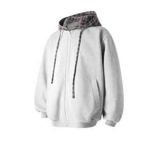 เสื้อคาร์ดิแกนมีฮู้ดแนวสตรีทสไตล์ญี่ปุ่นทางการสำหรับผู้ชายใน2025แจ็กเก็ตลำลองทรงหลวมสำหรับคู่รักในฤดูหนาว - Product Image 2