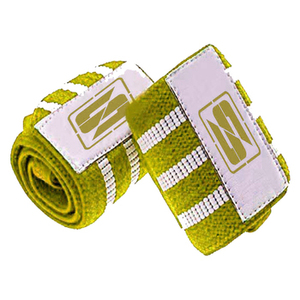 Bandes de poignet unisexes super élastiques, style rayé couleur personnalisée, antidérapantes, respirantes, fermeture auto-agrippante, haute qualité, robustes - Product Image 4