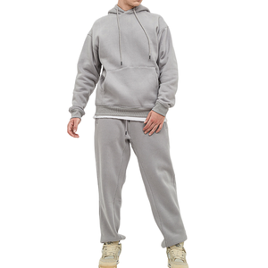 Best Selling Men's Casual High Quality Gym Jogging Tracksuit <b>Set</b> Customized Comfort Fit Breathable Fleece Sports Clothing Winter - Product Image 4