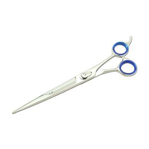 8 cm Carbon Steel Razor-Edge Professional <b>Dog</b> Hair <b>Scissors</b> Steel Handle Sharp Blade Finger Holes Design for Effortless Smooth - Product Image 3