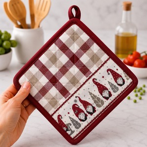 2026 Most Selling Christmas <b>Pot</b> <b>holder</b> With Printed Design Kitchen & Tabletop Usage 100% Cotton <b>Pot</b> <b>Holders</b>. - Product Image 2