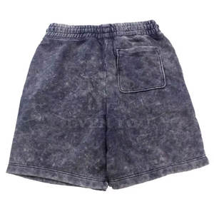 Shorts de Alto Rendimiento con Lavado Ácido, Shorts de Color Sólido con Lavado Ácido, Ropa de Moda, Shorts con Lavado Ácido - Product Image 2