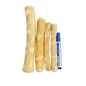 Juguete para Perros de Madera de Café, Resistente, Natural, Duradero, Orgánico, Clásico, para Perros Mordedores Fuertes y Agresivos, Razas Grandes - Product Image 5