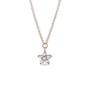 Collar de Lujo con Cadena de Longura Personalizada y Diamante Cultivado en Laboratorio de 14K, Corte Brillante Redondo, para Mujer - Product Image 3