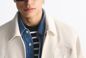 Veste en cuir slim fit pour homme, style motard classique, veste de rue, veste de course respirante pour homme - Product Image 3