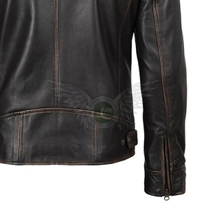 <b>Lightweight</b> Casual Urban Streetwear <b>Men</b> Fashion Leather <b>Jacket</b> Premium Modern Design <b>Men</b>’s Street Fashion Leather <b>Jacket</b> - Product Image 6