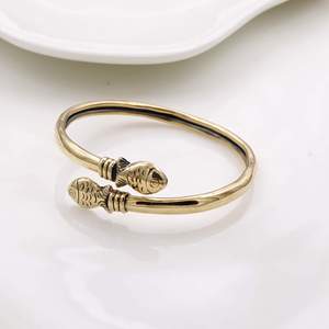 Handmade Brass Fish Cuff Bracelet Adjustable Open <b>Bangle</b> Vintage Marine Animal Bracelet for Women <b>Men</b> Gift Jewelry - Product Image 1