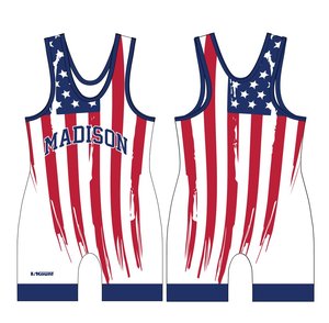 Maillot de compression de lutte sans manches en polyester ajusté pleine longueur avec impression par sublimation pour homme et femme – Vêtement de fitness - Product Image 4