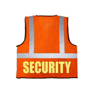 Chaleco de Seguridad Reflectante Naranja Unisex para Todas las Estaciones, Uniforme de Guardia, Chaqueta de Alta Visibilidad, Daizha Sports DS-9446 - Product Image 6
