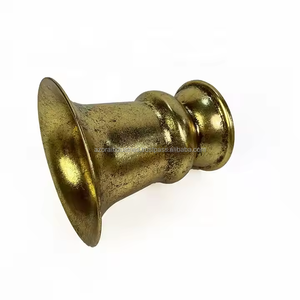 Lander Luxury Compota Boda Decorativo Oro Metal Florero Mesa Centro de mesa Florero por Azora Industries - Product Image 3