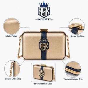 Bolso de mano con un acabado elegante, forma elegante y almacenamiento práctico para tarjetas, teléfono, maquillaje y otros pequeños objetos esenciales. - Product Image 6