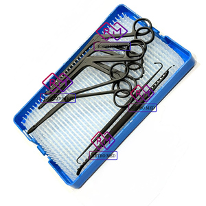 Juego de 10 instrumentos menores para cirugía endoscópica de senos paranasales, set quirúrgico ORL negro reutilizable con revestimiento, de MEDICAB INSTRUMENTS - Product Image 3