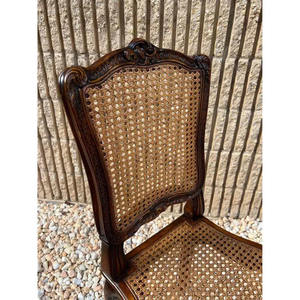 Silla de Comedor NAM HAI de Mediados del Siglo XX, Estilo Luis XV, con Asiento de Madera de Frutal Resistente y Patas de Madera - Product Image 5