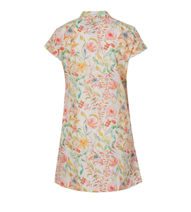 Vestido Mini Floral de Algodón Ecológico de Alta Demanda y Más Vendido con Cintura Natural para Mujer de la India - Product Image 2