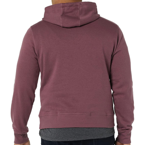 เสื้อสเวตเชิ้ตมีฮู้ดผู้ชาย สีพื้น ผ้าฝ้ายเฟรนช์เทอร์รี่ ทรงลำลอง มีกระเป๋า ดีไซน์สำหรับฤดูใบไม้ร่วง แขนเสื้อปกติ - Product Image 2