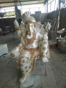 Estatuas de Ganesha de Madera para Bodas Indias de Shobha Jain Impex, desde Delhi - Product Image 6