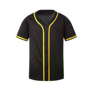 Uniformes d'équipe de softball sur mesure OEM, design personnalisé, haute qualité, impression par sublimation sur tissu sergé, séchage rapide, évacuation de l'humidité, uniforme de baseball - Product Image 5