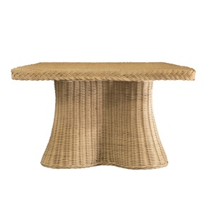 Table basse moderne à hauteur réglable en bois de haute qualité avec finition naturelle pour salon, utilisation intérieure/extérieure - Product Image 3