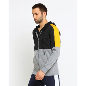 เสื้อฮู้ดแบบรูดซิปหน้าสำหรับผู้ชาย,เสื้อแจ็คเก็ตผ้าฟลีซผ้าฝ้ายเฮฟวี่เวท100% พร้อมฮู้ดใส่ได้ทั้งชายและหญิง - Product Image 2