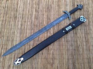 DAMAS FAIT À LA MAIN NOIR MICARTA POIGNÉE NOTHMEN VIKING ÉPÉE NMT-2523 - Product Image 2