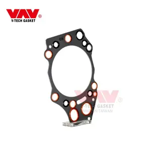 6210-19-1814 S6D140 2.5MM OVERSIZE Cylinder Head Gasket for Komatsu