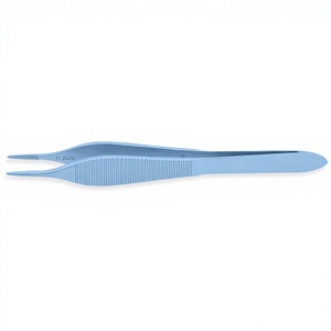 Ensemble d'instruments chirurgicaux en acier inoxydable de qualité supérieure, couleur bleue professionnelle, 4,75 cm, réutilisables, différentes tailles, REEAX - Product Image 1