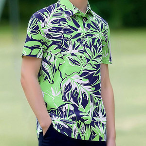 Polo de Golf Profesional para Jóvenes, Personalizado, Manga Corta, Secado Rápido, Ropa Deportiva, Prendas Deportivas de Alto Rendimiento - Product Image 3
