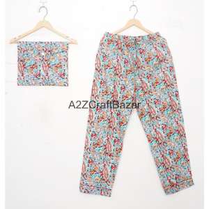 Conjuntos de Pijamas de Algodón de Alta Calidad para Mujer, Suministro Directo de Fábrica, Ropa de Dormir para Hombre al por Mayor - Product Image 3