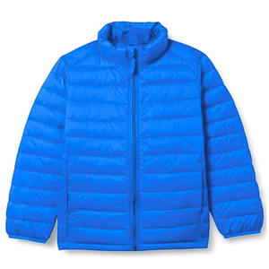 Kic <b>Star</b> Fashion Industry Men Winter Thick Puffer <b>Jacket</b> Long Sleeve Breathable Fabric Stand Collar Front Custom Logo Printing - Product Image 5