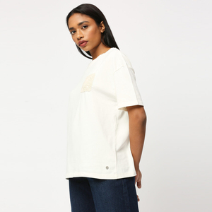 เสื้อยืดคอกลมผู้หญิง ผ้าฝ้ายผสมโพลีเอสเตอร์ เนื้อนุ่ม น้ำหนักเบา แขนสั้น สไตล์ลำลอง เสื้อฤดูร้อน ขายส่งจำนวนมาก ผู้จัดจำหน่าย - Product Image 5