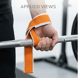 Power-<b>lifting</b> Wrist <b>Straps</b> Heavy Duty Dead Lift Pull Up Power <b>Strap</b> Weightlifting Heavy Duty Deadlifting Workout <b>Straps</b> - Product Image 5