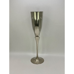 High End Quality Stainless Steel Champagne Flute Long Stem Modern Design Wedding <b>Goblet</b> - Product Image 6