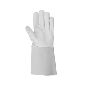 10 Inch AB Grade Cowhide Yellow Cut Heat Resistant Powder-free Silicone-free Smooth General Purpose Abrasion Resistance Men's - Product Image 4