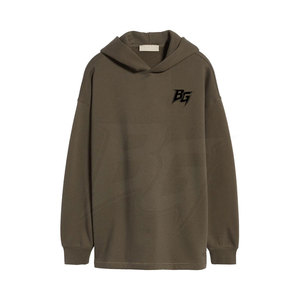 Sudaderas con Capucha de Hombros Caídos Hechas en Pakistán, Suaves, 100% Algodón, para Ropa Urbana Moderna, Atuendos Casuales, Entrenamiento Físico y Uso Diario - Product Image 4