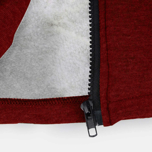 Nouvelle veste longue réversible pour femme, chaude, en fausse fourrure épaisse et polaire, à capuche, unie - Product Image 5