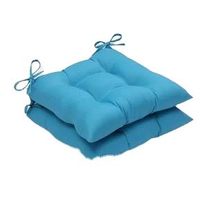 Coussin de siège brodé 100% coton de designer - Coussin de chaise respirant de style moderne - Siège décoratif élégant pour toute pièce - Product Image 4