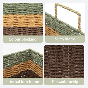 Environmentally Friendly Multifunctional Paper <b>Basket</b> - Product Image 2