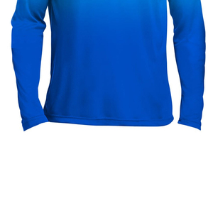 เสื้อตกปลาแขนยาวผู้ชาย ผ้าโพลีเอสเตอร์ 100% พิมพ์ลายดิจิทัล UPF 50 แห้งเร็ว เสื้อกีฬา - Product Image 5