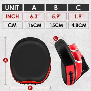 Premium Quality Leather Focus Pad-Boxing <b>Sets</b> for Training Comfortable & Breathable Eco-Friendly Latest Design Online Sale - Product Image 4