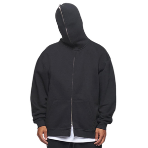 Sudadera con Capucha de Invierno de Alta Calidad, 100% Algodón, 300g, Forro Polar Transpirable, con Logotipo Personalizado para Hombre - Product Image 3