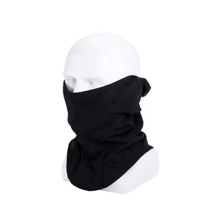 Masque facial balaclava noir, couvrant tout le visage, unisexe, 100% polyester, taille adulte 56-58 cm - Product Image 4