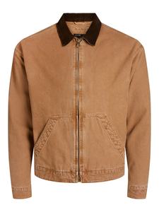 Chaqueta de trabajador de lona pesada con logotipo personalizado OEM con chaqueta de trabajador vintage Chaqueta de lona para hombre - Product Image 3