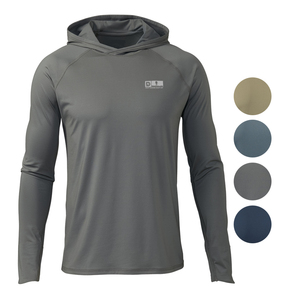 Camisetas Personalizadas de Secado Rápido para Hombre, Sudadera con Capucha de Manga Larga, Ropa Transpirable para Caza, Pesca y Deportes - Product Image 4