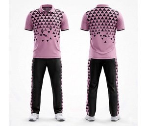 High Quality Sublimated <b>Cricket</b> Jersey & Trouser Uniform | Men Women Youth <b>Cricket</b> Wears Polo Shirt and Trouser Full Team - Product Image 4