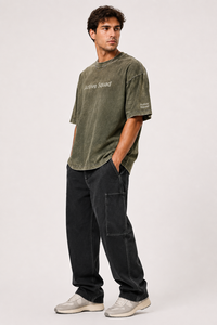Camiseta Casual de Hombre Active Squad con Logotipo Frontal Transpirable, Cuello Alto, Corte Regular, Poliéster/Algodón, Venta al Por Mayor - Product Image 4