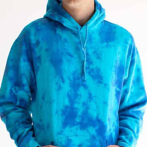 Sudadera con Capucha Oversize Tie Dye 2026 con Logotipo Personalizado, Transpirable, 100% Algodón, Estilo Urbano, con Estampado y Relieve para Hombre - Product Image 4