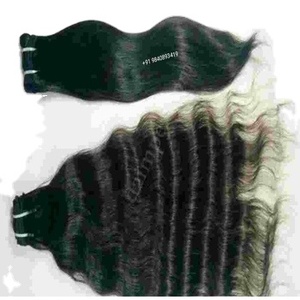 Paquete ondulado de cuerpo de cabello Remy indio sin procesar virgen crudo de templos donantes individuales estilo de onda natural - Product Image 6