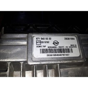 Korando - ECU et modules informatiques d'occasion 6715400032 - Product Image 4