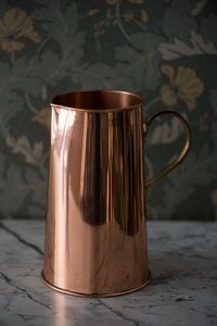 Copper Pitcher With Lid Vintage Style <b>Large</b> Capacity Home Drinkware - Product Image 6